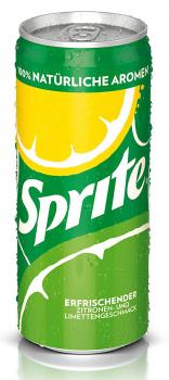 Sprite 330ml (DPG Einwegpfand/Pfanddose) im 24er Tray„Keine Zugabe“